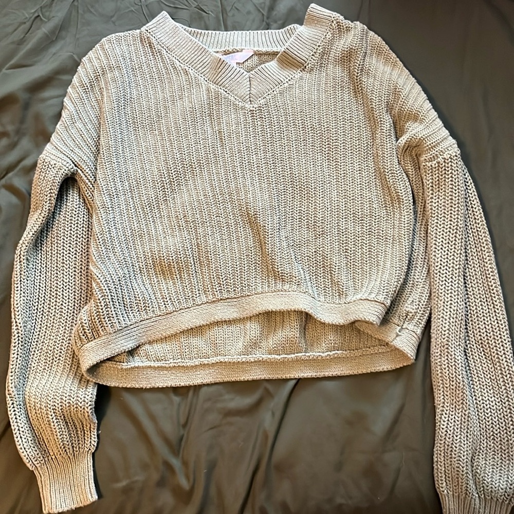 Green sweater